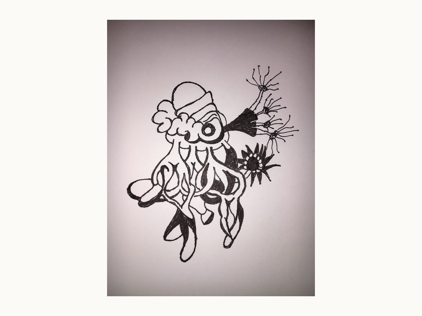 A personal doodle illustration selected for this reflection.