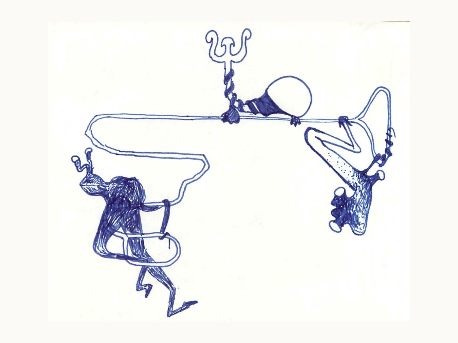 A personal doodle illustration selected for this voice.