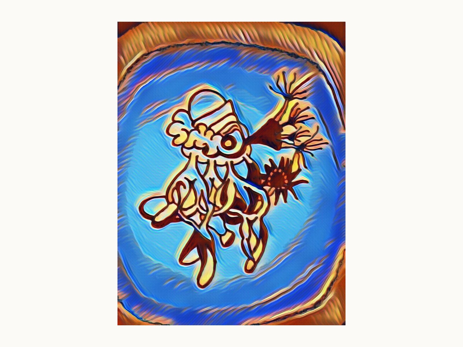 A personal doodle illustration selected for this voice.