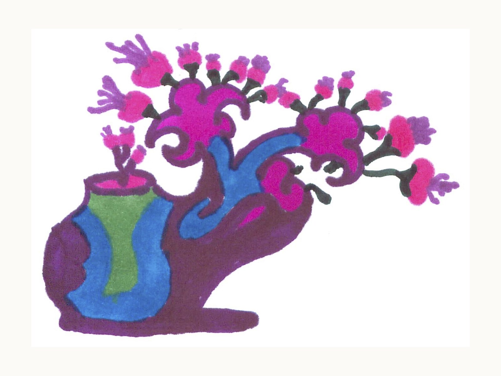 A personal doodle illustration selected for this voice.