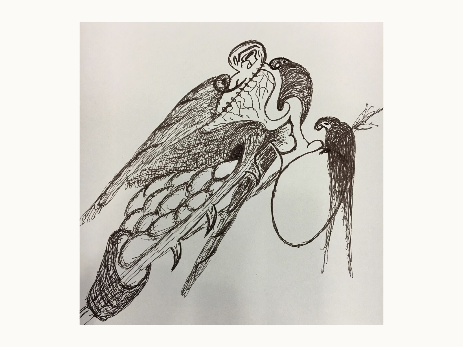 A personal doodle illustration selected for this voice.