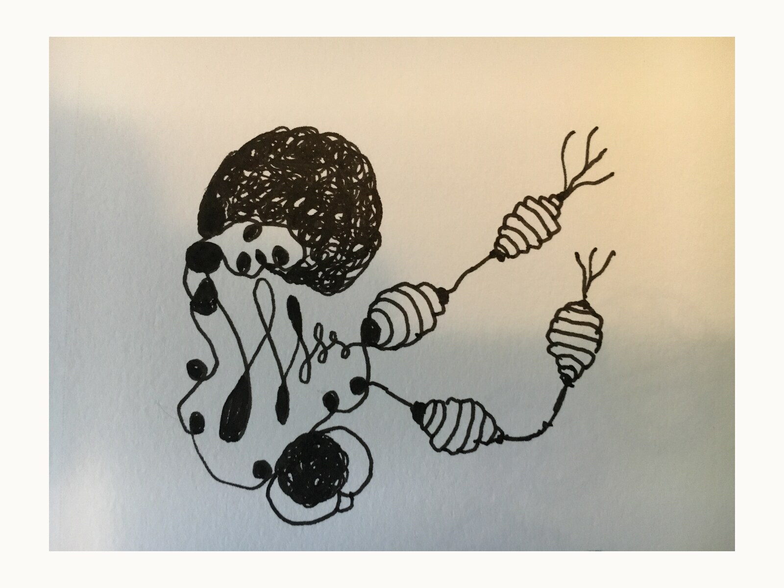 A personal doodle illustration selected for this voice.