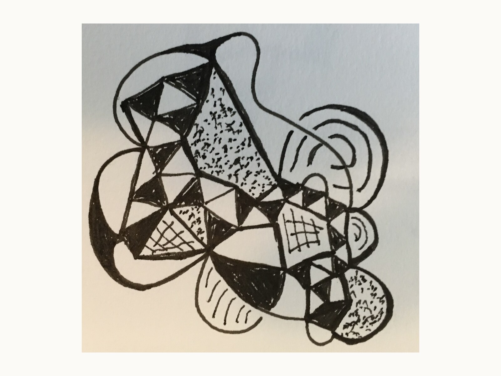 A personal doodle illustration selected for this voice.