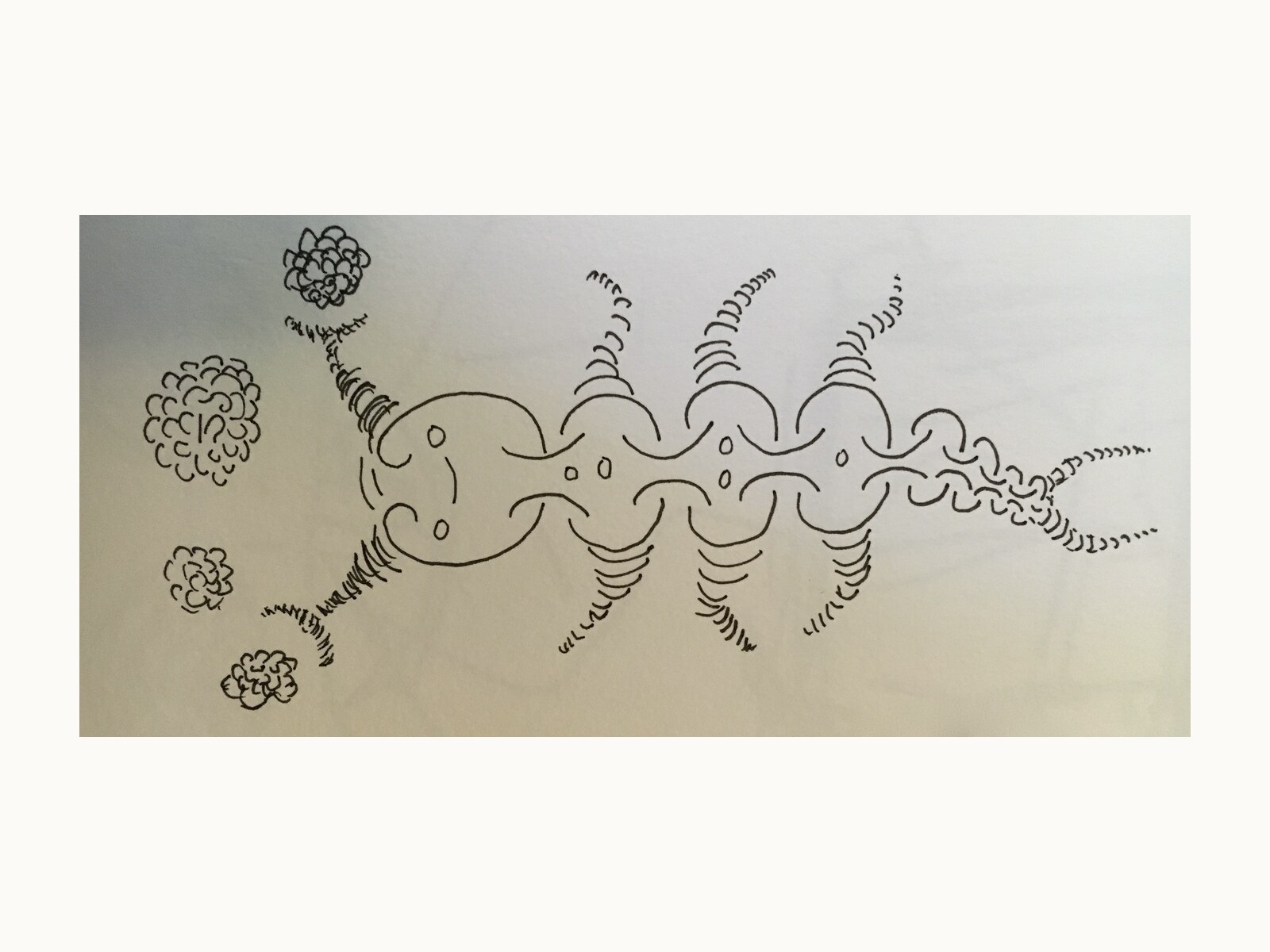 A personal doodle illustration selected for this voice.