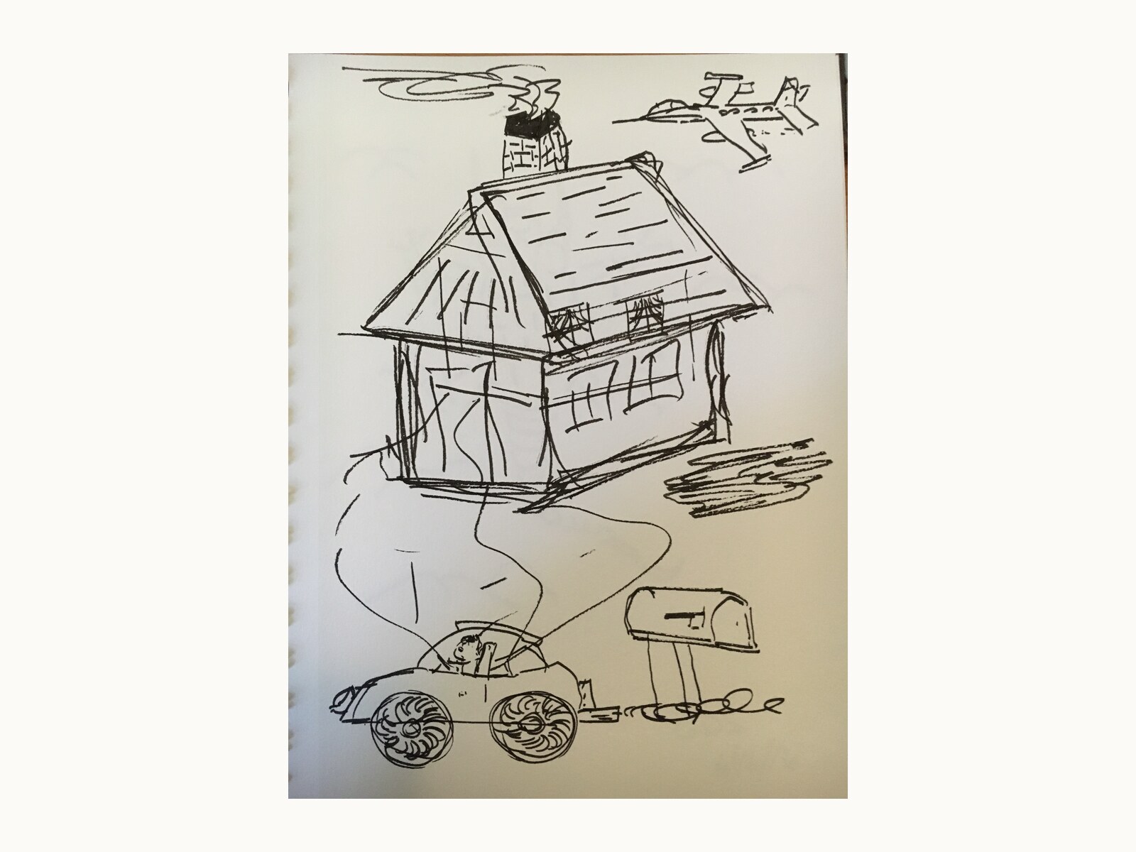 A personal doodle illustration selected for this voice.
