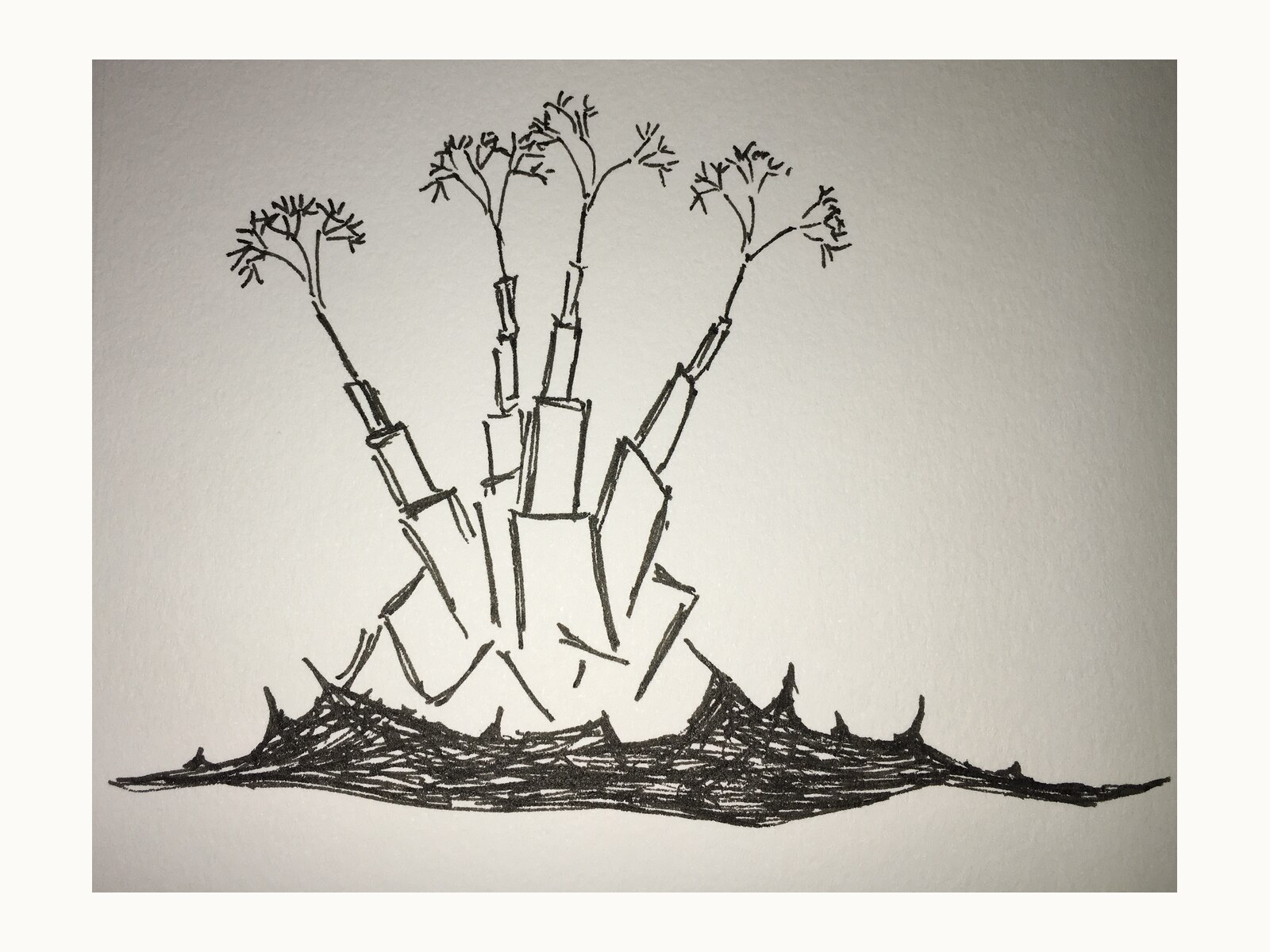 A personal doodle illustration selected for this voice.