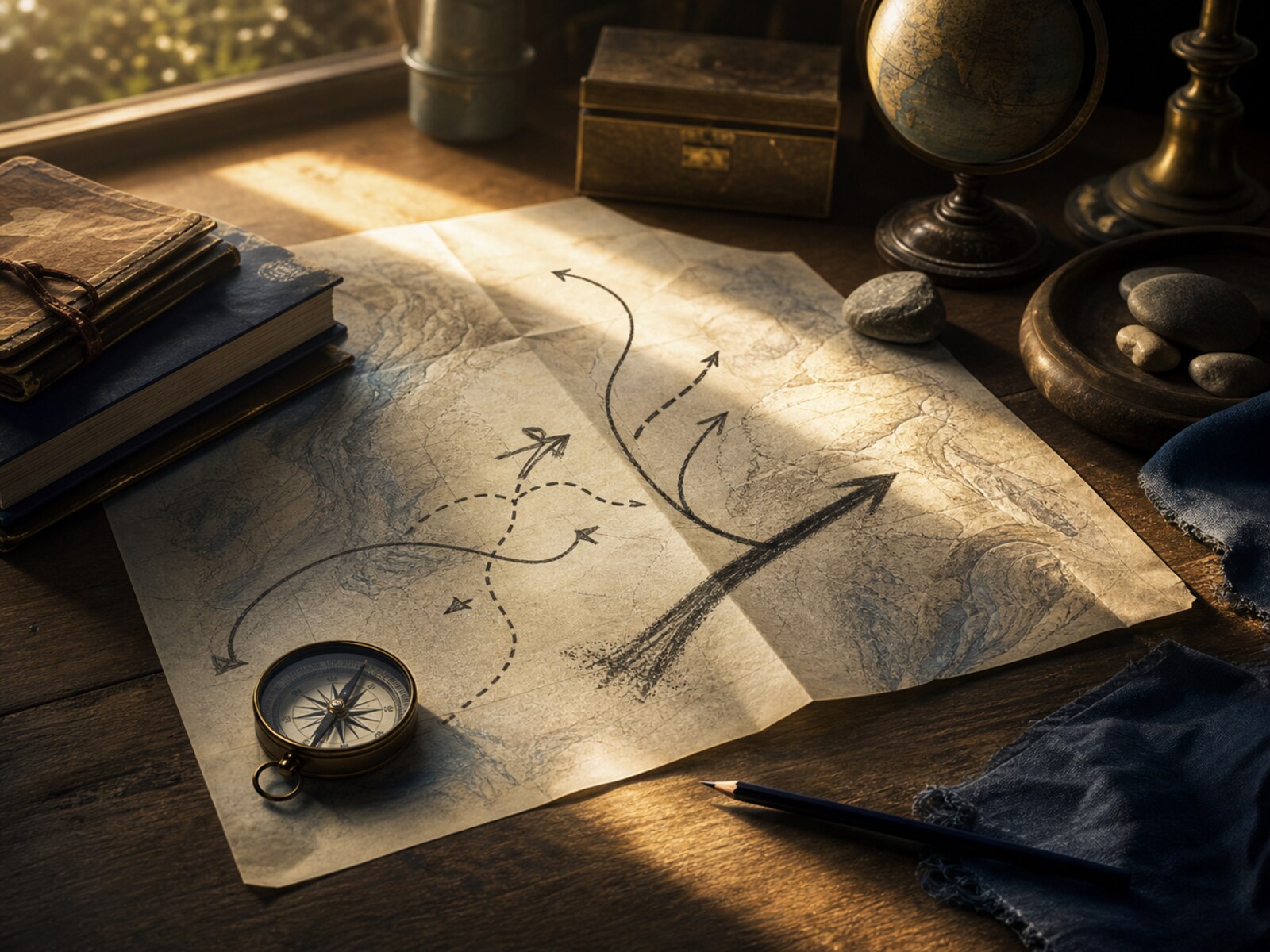 AI-generated editorial illustration selected for this thought.